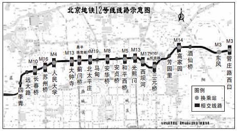 北京地铁12号线最新线路公布  2021年建成通车