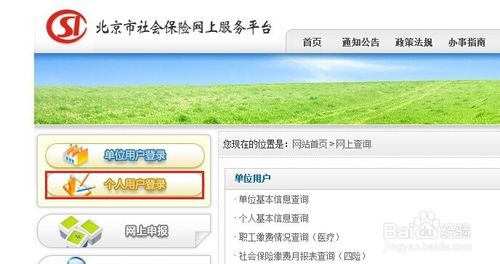 北京的社保怎么查询缴费记录