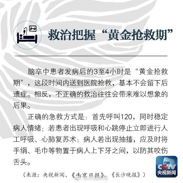 脑卒中是什么意思?如何远离脑卒中?怎样进行急救?- 北京本地宝