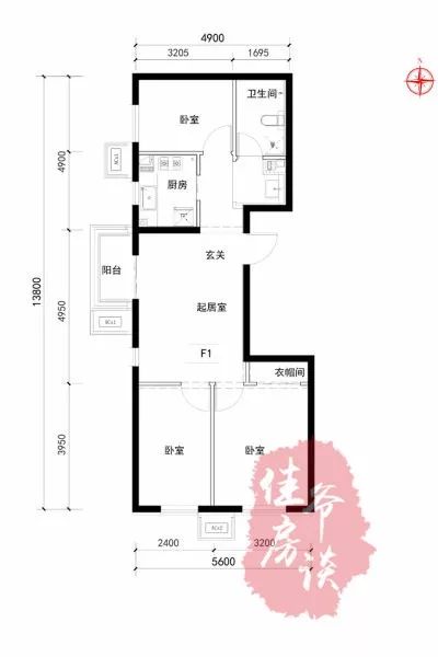 朝阳东坝锦安家园共有产权房住房户型图查看