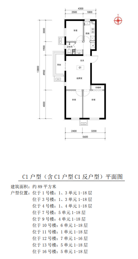 朝阳锦安家园共有产权房项目概况位置套数价格户型图