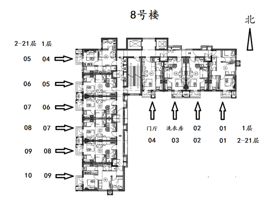 丰台区燕保郭公庄家园北区户型图