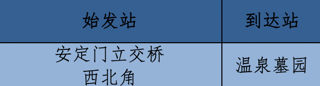 2019清明节温泉墓园临时扫墓专线发车时间票价及咨询