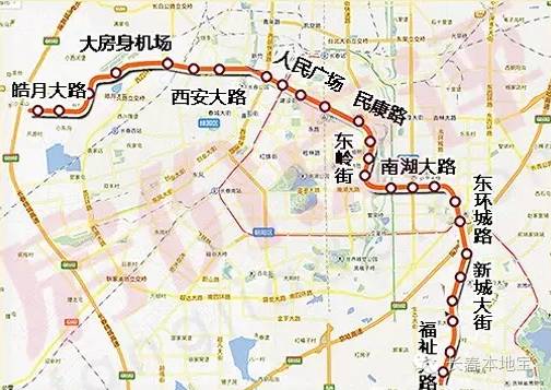 长春地铁9号线线路规划