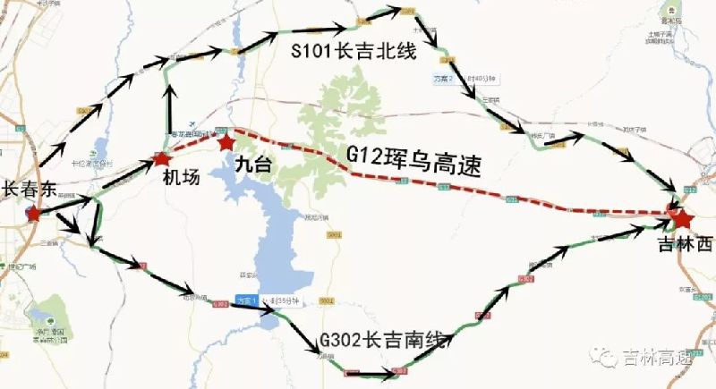 2018清明期间吉林省高速公路施工路段绕行方法