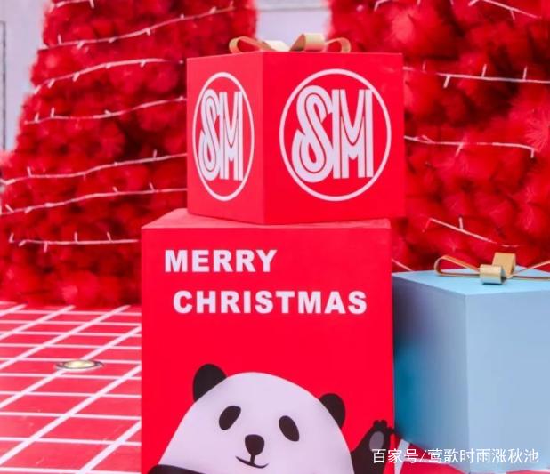 2018年成都SM廣場圣誕裝置介紹
