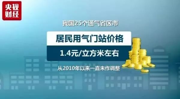 6月10日起居民用氣價格調整 預計每月增加開支7元左右