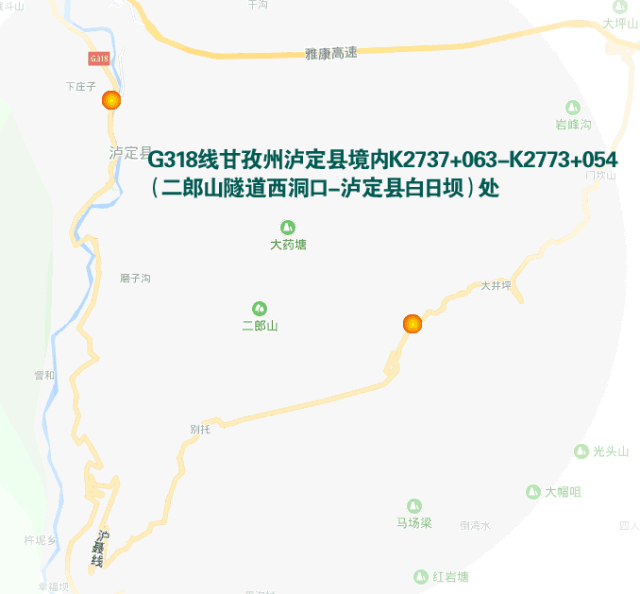 2019年清明節期間四川高速路段交通管制