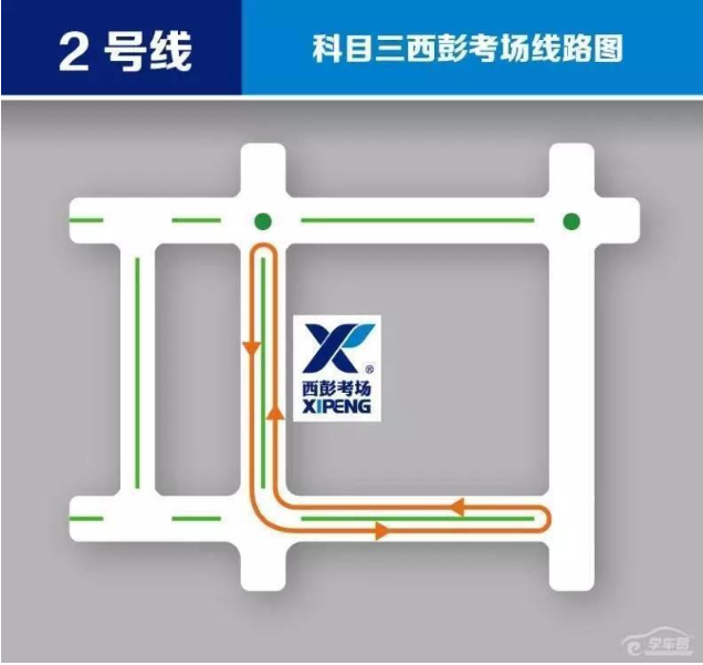 2018重庆西彭考场科目三路考最新线路图及考场视频