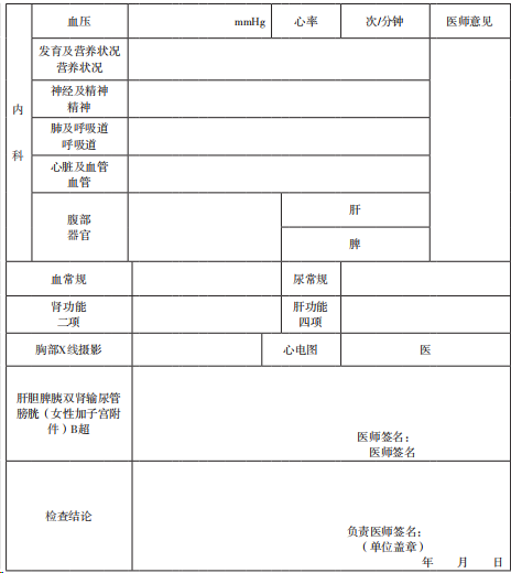 深圳入户体检标准(图2)