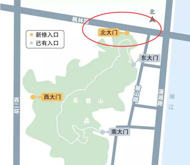 岳麓山北大门设计方案 效果图