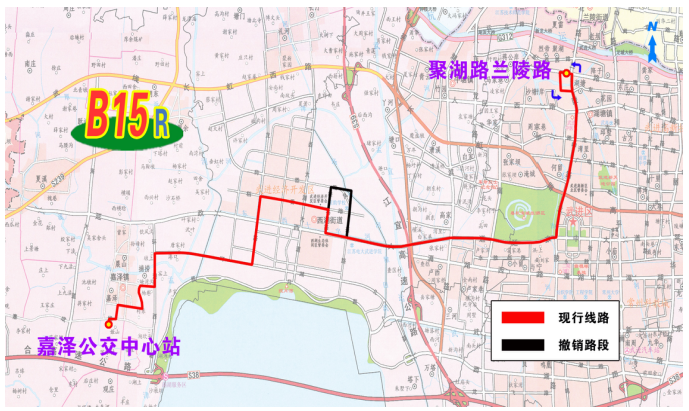 常州公交b15路线路调整