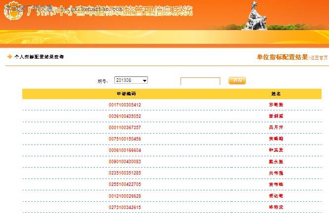 2013年9月广州车牌摇号结果查询网址
