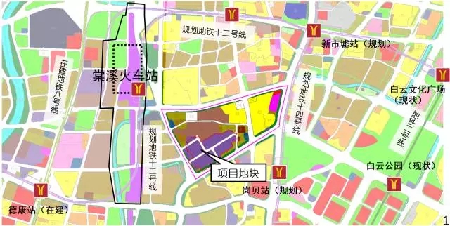 广州棠溪火车站将建安置房 第二火车站周边规划抢先看