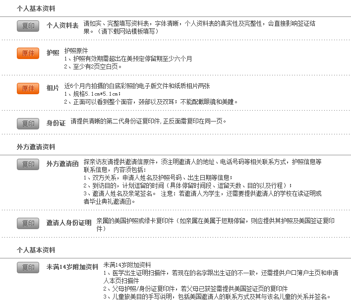 2017年(广州领区)美国探亲访友签证(免面试)办