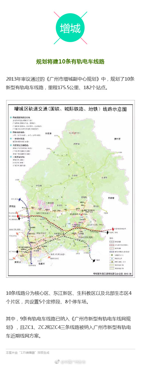 广州有轨电车将再新建28条线 最新线路图一览