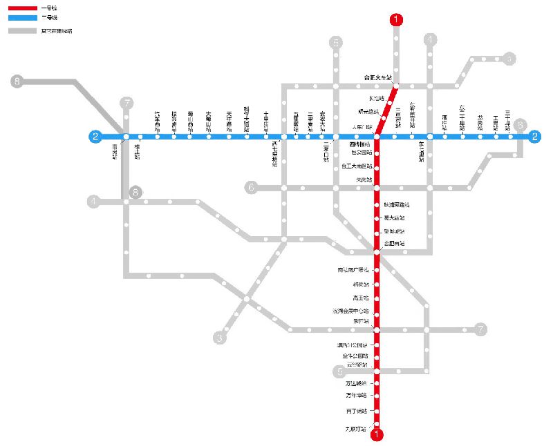 合肥地铁2号线东延长线有哪些站点？