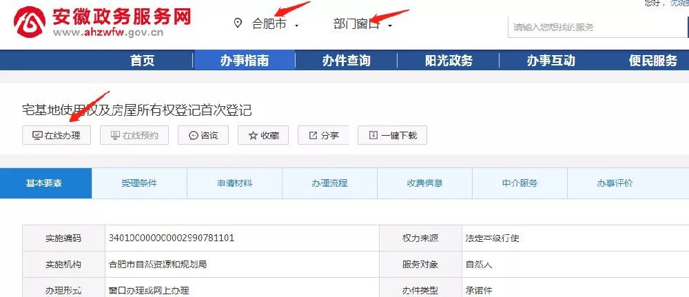 合肥房屋所有权登记怎么办理？（线上 线下）
