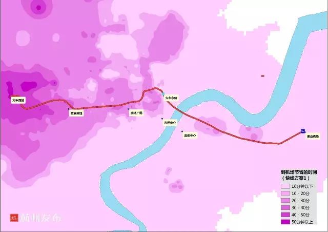 杭州中轴快线规划 西起火车西站 东至萧山机场