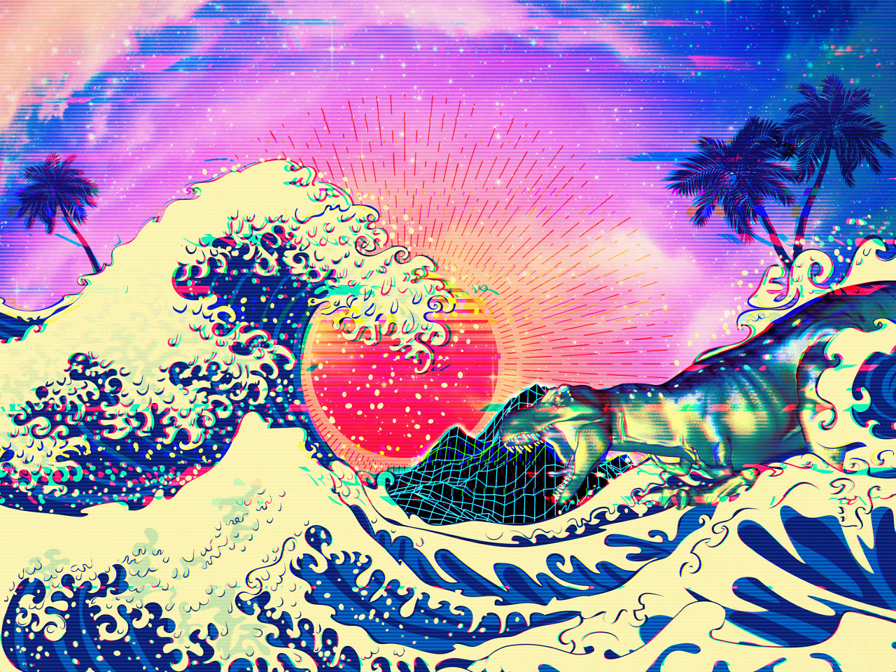 「巨浪」沉浸光影展