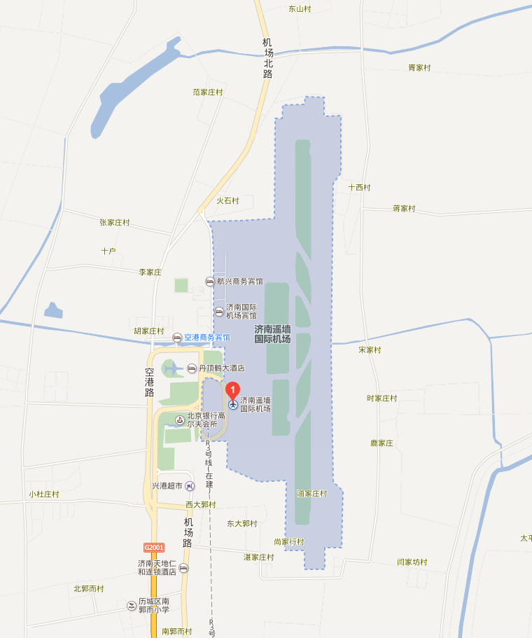 济南机场登机口地图一览