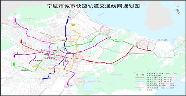 近期建设规划将对缓解宁波市中心区交通压力,引导东部新城和北仑港城图片