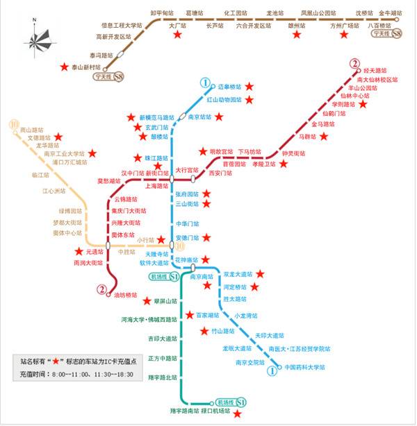 南京地铁充值点及充值时间- 南京本地宝