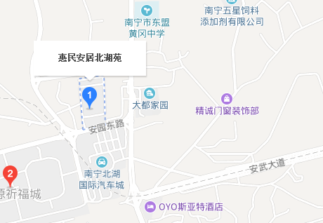 南宁北湖苑公租房户型图及地址