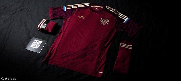 2014世界杯俄罗斯队球衣展示 俄罗斯世界杯队服