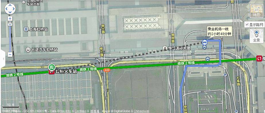 上海虹桥火车站到浦东机场怎么走及所需时间