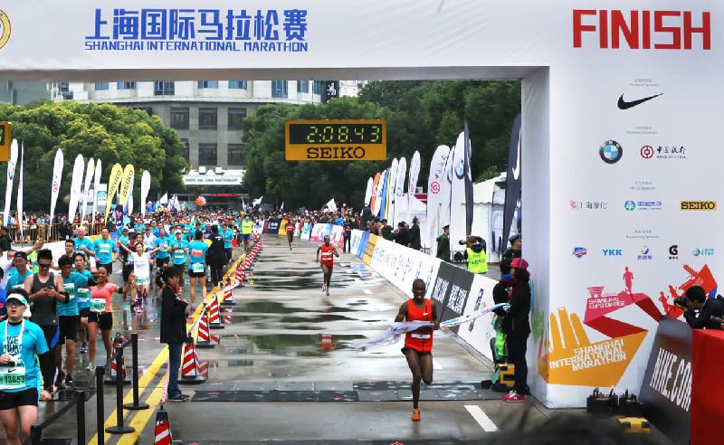 2018上海马拉松比赛路线图(图)