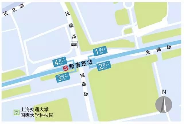 图及时刻表一览 上海地铁9号线三期东延长端街区示意图 1曹路站