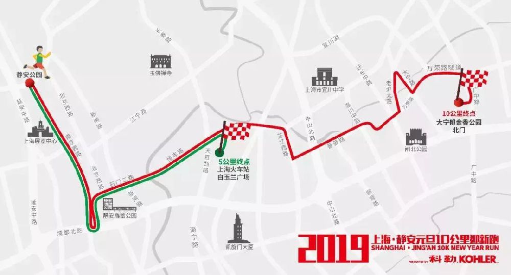 2019元旦上海静安区举行迎新跑 这些路段临时