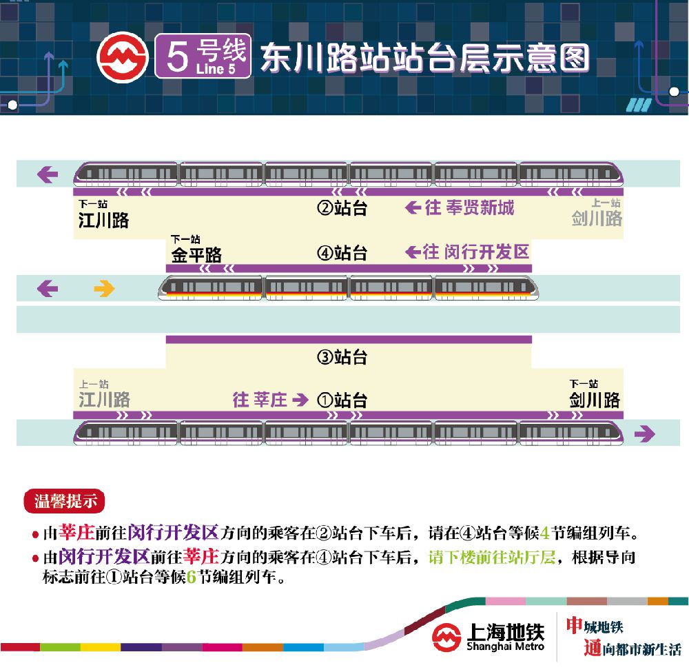 上海地铁5号线首末车运营时刻表