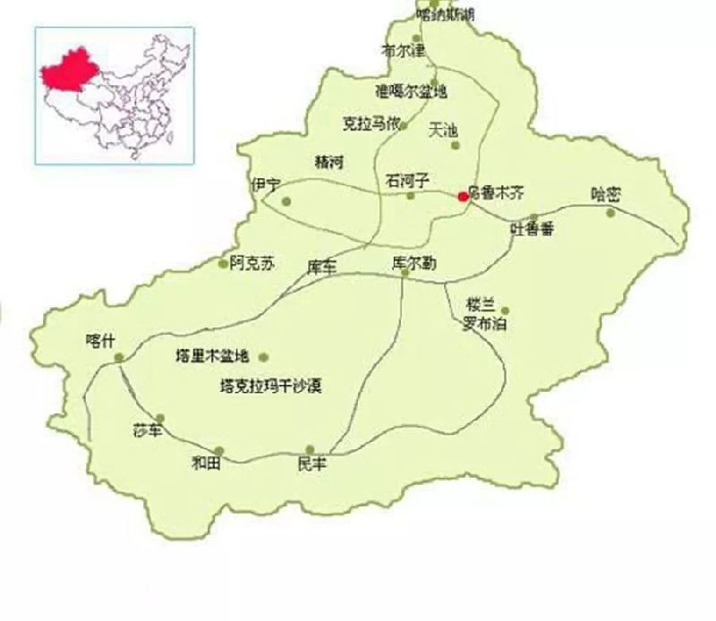 库尔勒-轮台-库车-阿克苏-阿图什-喀什-和田