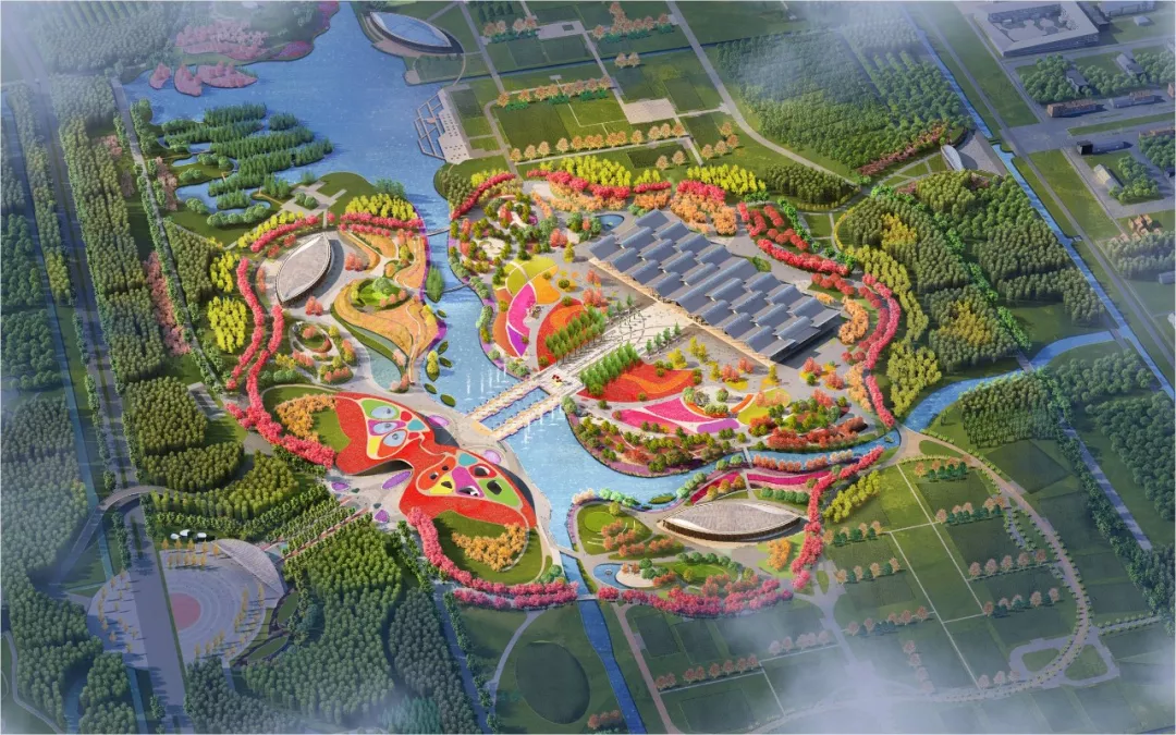 2021中国花博会场馆效果图剧透 | 附图