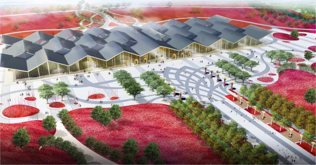 2021中国花博会场馆效果图剧透 | 附图