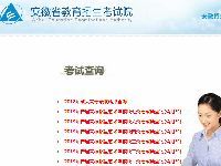 2019安徽艺考成绩网上查询入口