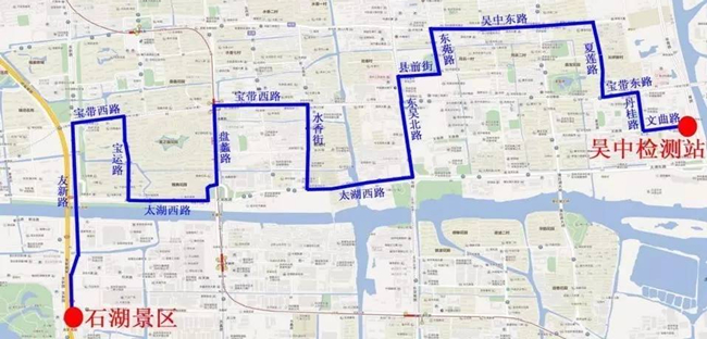 苏州吴中一期新开2条公交线路对接地铁4号线