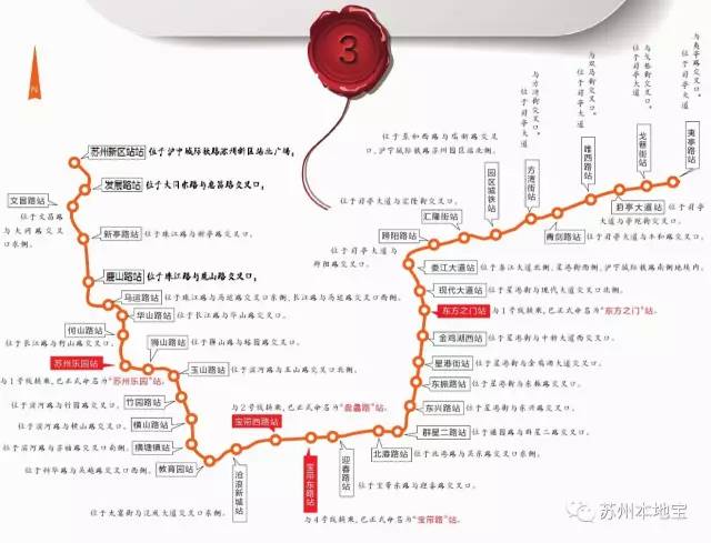 苏州地铁3号线最新消息(站点 线路图 开通时间)