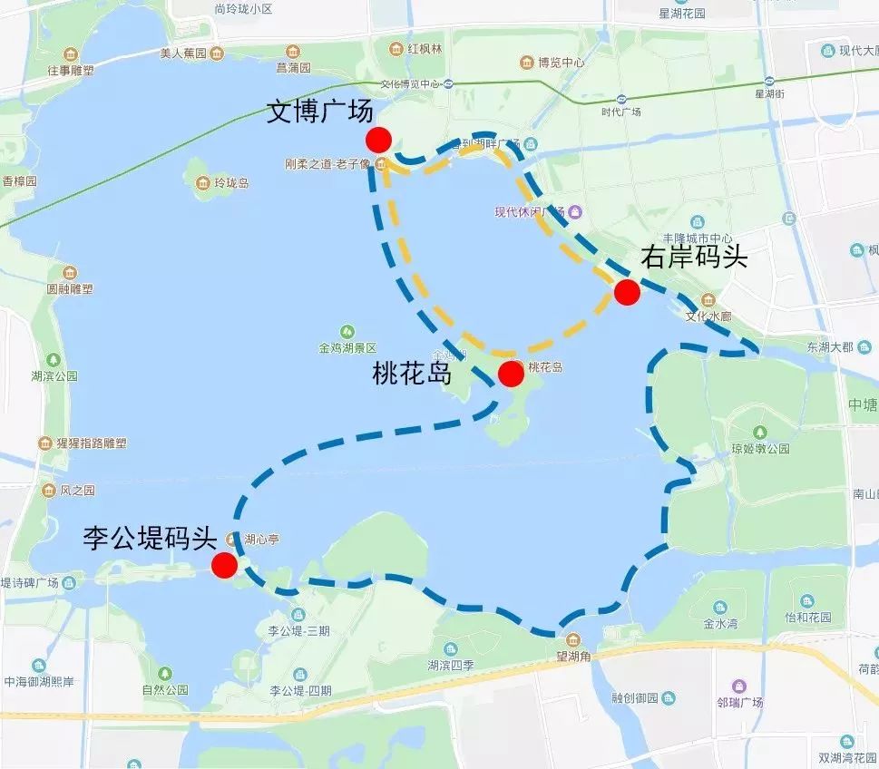 2019苏州金鸡湖春季健步行（时间 路线图 报名）