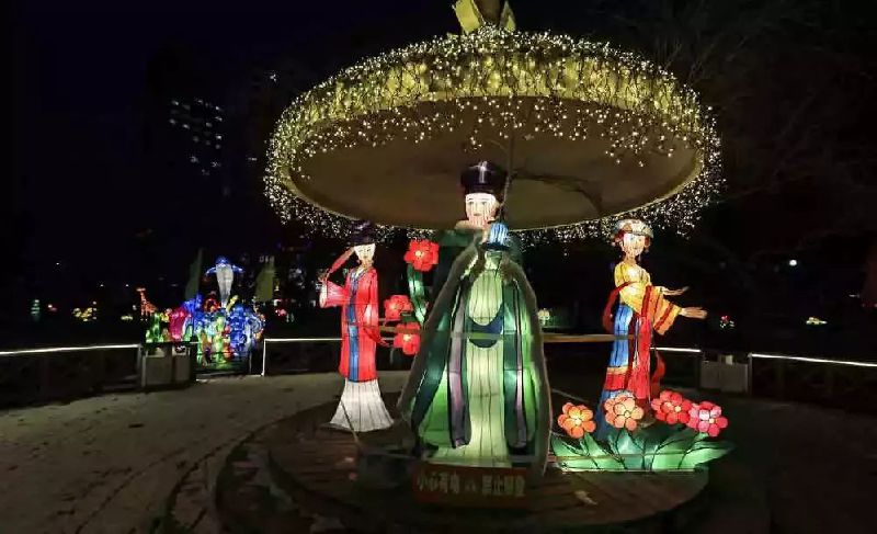 沈阳南湖公园灯会一日游