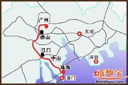 广中澳高铁拟建 未来深圳可坐高铁直达澳门
