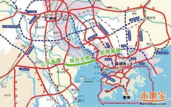 深中通道桥隧主体11月开工 深圳侧接线5月全线开建