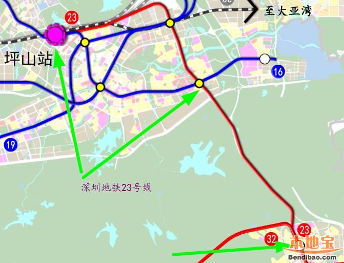 深圳地铁23号线(开工开通+站点+线路图+进展