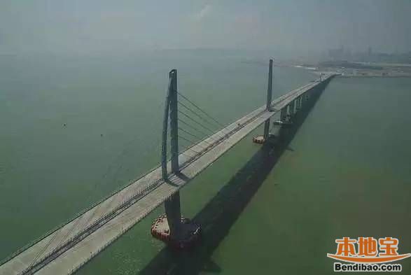 港珠澳大桥4月底全线贯通 目前只差183米