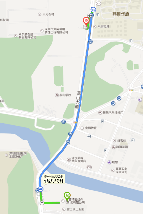 深圳公交新线高峰专线139号(票价 线路图 站点)