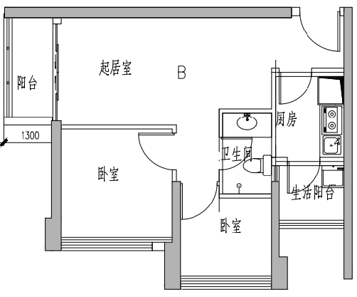 深圳吉祥里豪庭公租房户型图