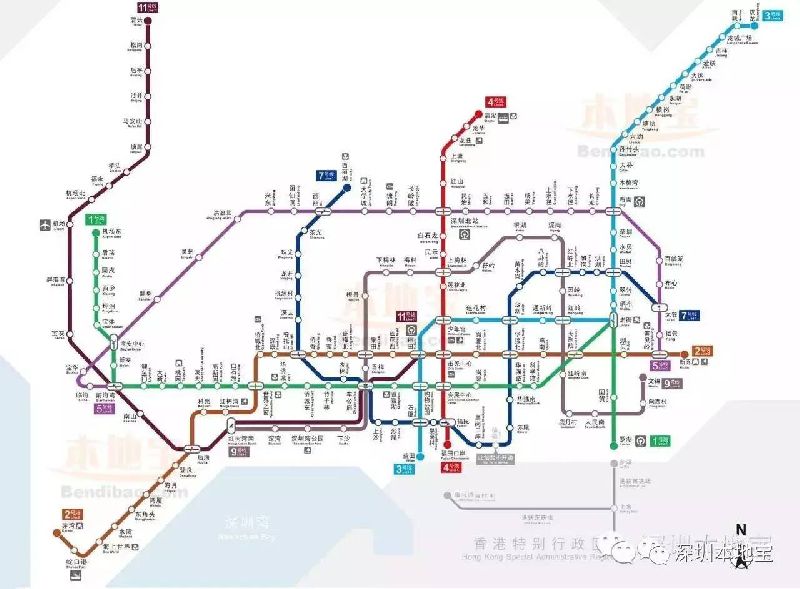 2018五一深圳地铁时刻表 运营时间延长至24:00图片