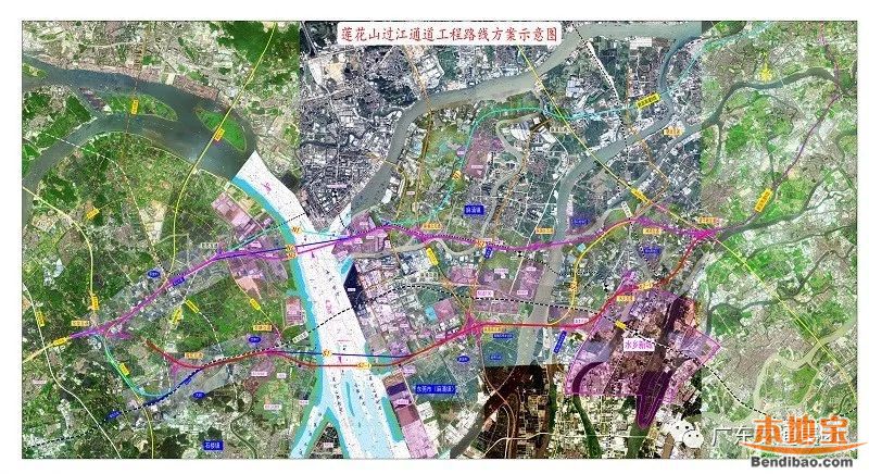 莲花山过江通道线位方案已明确 未来深圳到广州更方便